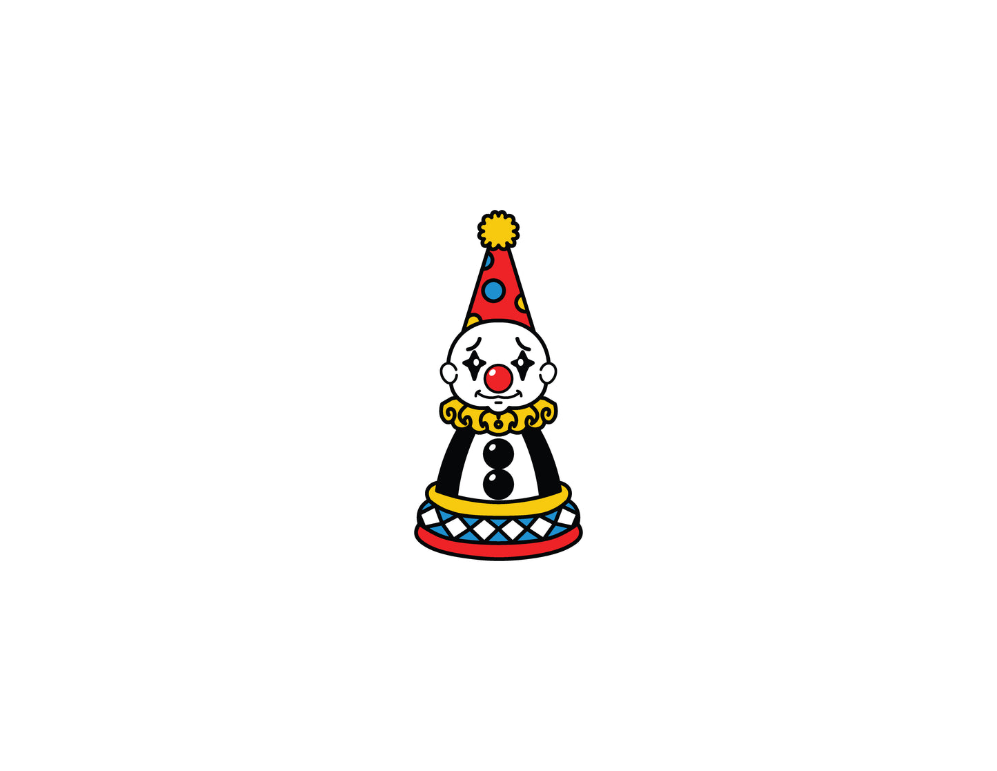 Clown Pawn Pin