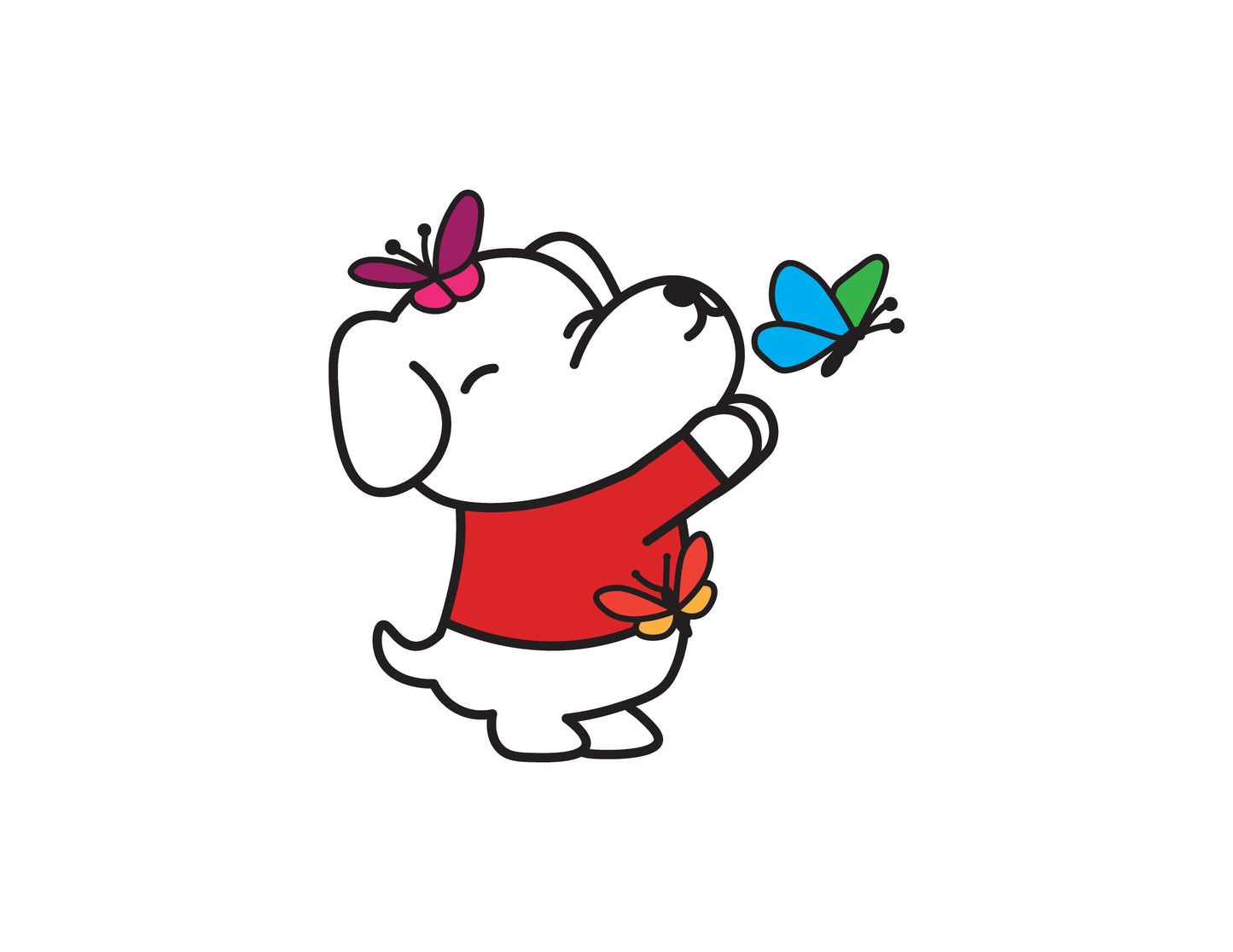 Butterfly Bud Pin