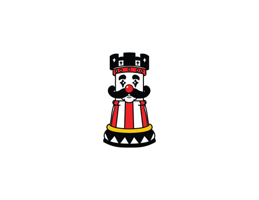 Clown Rook Pin