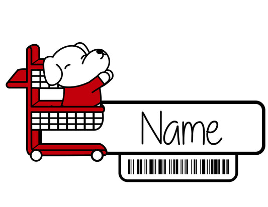 Cart Bud w/ Barcode