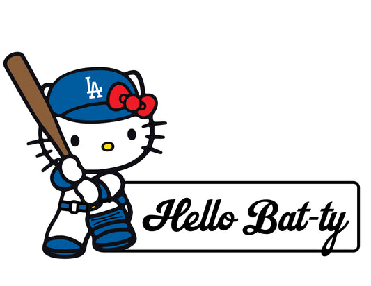 Dodgers Hello Bat-ty